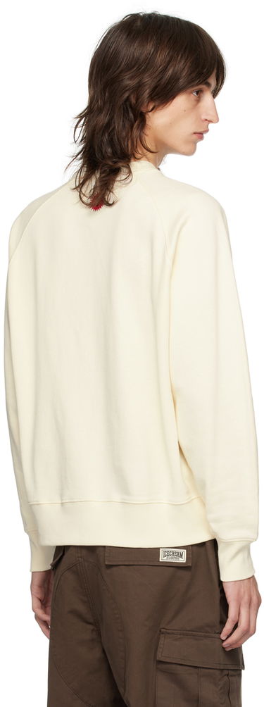 Sweater BBC IceCream ICECREAM Woodgrain Running Dog Sweatshirt Beige | IC24327, 2