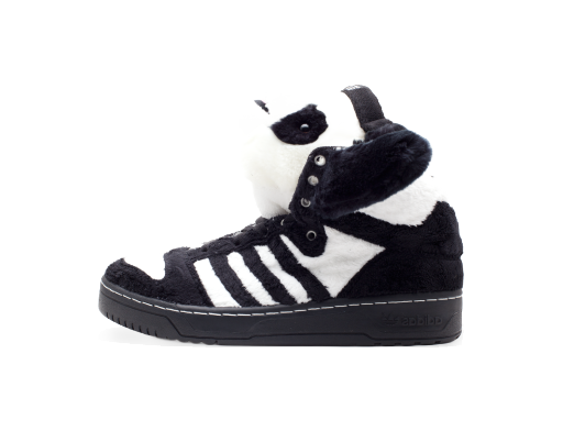 Sneakers og sko adidas Originals JS Wings Panda Bear Sort | U42612