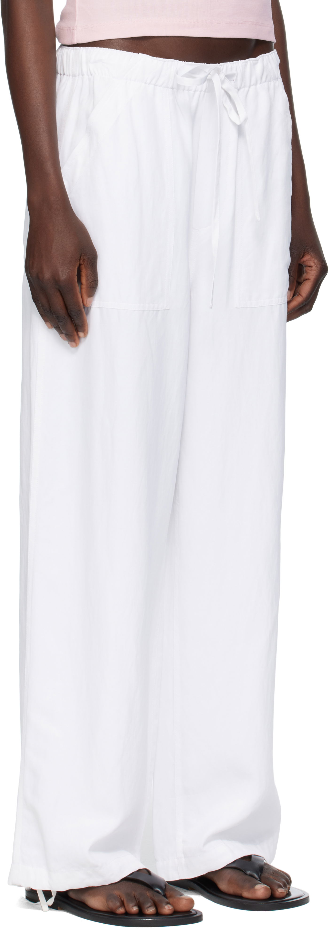 Bukser rag & bone rag & bone Adina Beach Trousers Hvid | WAW25P70082908, 1