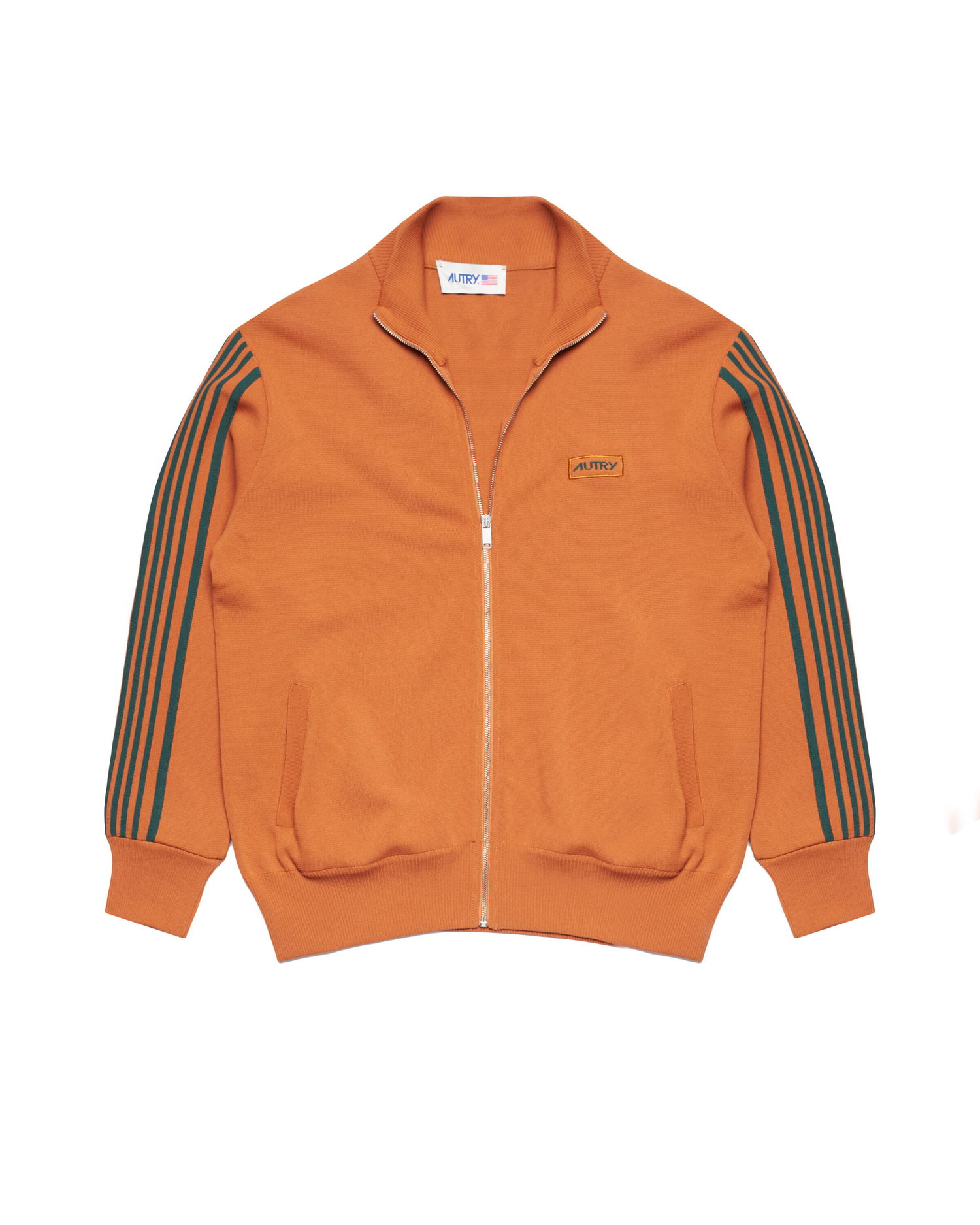 Jakke Autry Autry Knit Track Jacket Orange | JAPM24KO, 0
