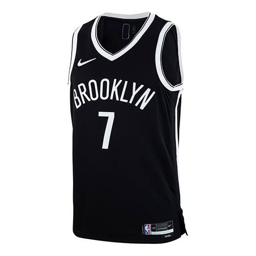 Jersey Nike Brooklyn Nets Durant #7 Fan Edition Jersey Sort | DB3563-014