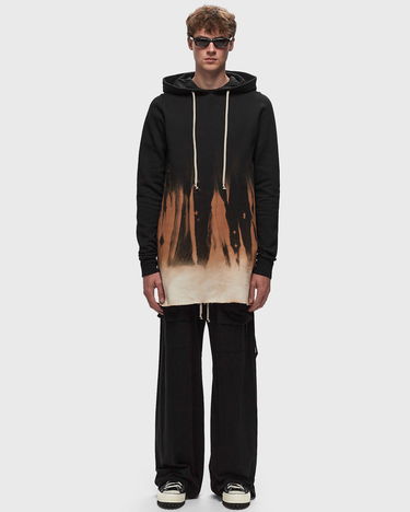 Sweatshirt Rick Owens DRKSHDW KNIT SWEATSHIRT-PULLOVER HOODIE Sort | DU02D2285-FSUN-0983, 1
