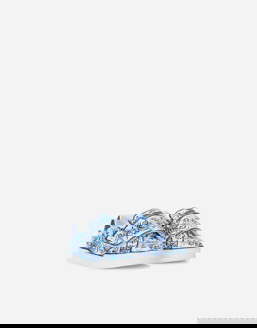 Sneakers og sko Dolce & Gabbana Majolica-print Portofino Light First Steps Hvid | DN0143AD466HA3OB, 1