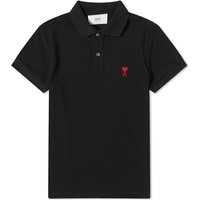 Polo skjorte AMI Small A Heart Polo Tee Sort | BFUPL001-760-001, 2