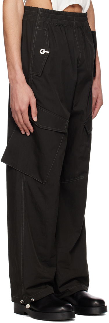 Cargo bukser Dion Lee Dion Lee Latch Cargo Pants Sort | C2101R23, 1