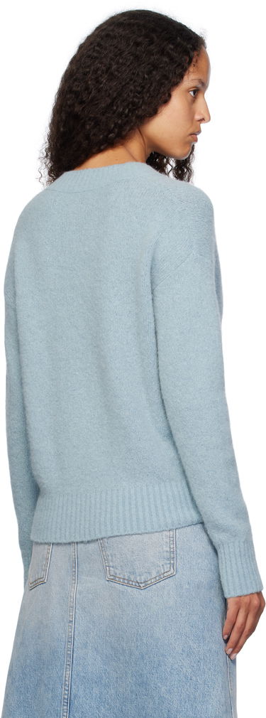Sweater Max Mara Weekend Max Mara Visita V-Neck Sweater Blå | 2425366102600 MM12053, 2