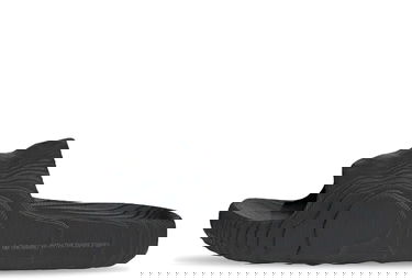 Sneakers og sko adidas Originals adilette 22 "Carbon" Sort | GX6949, 1