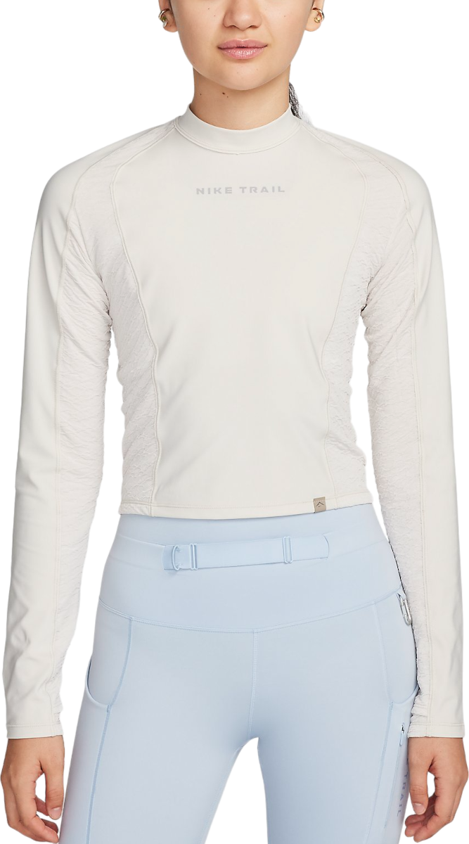 T-shirt Nike TRAIL DF LS TOP Hvid | fn4706-104, 0