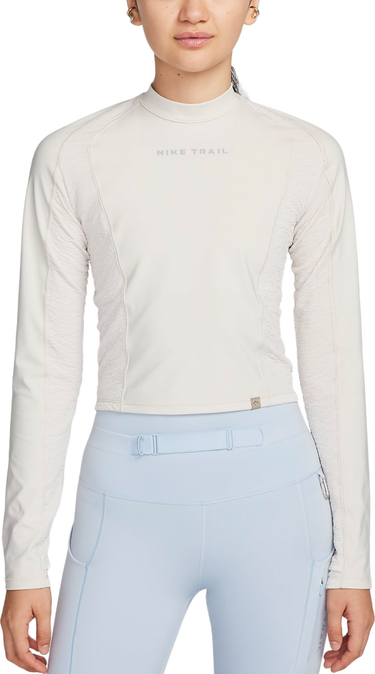 T-shirt Nike TRAIL DF LS TOP Hvid | fn4706-104, 0