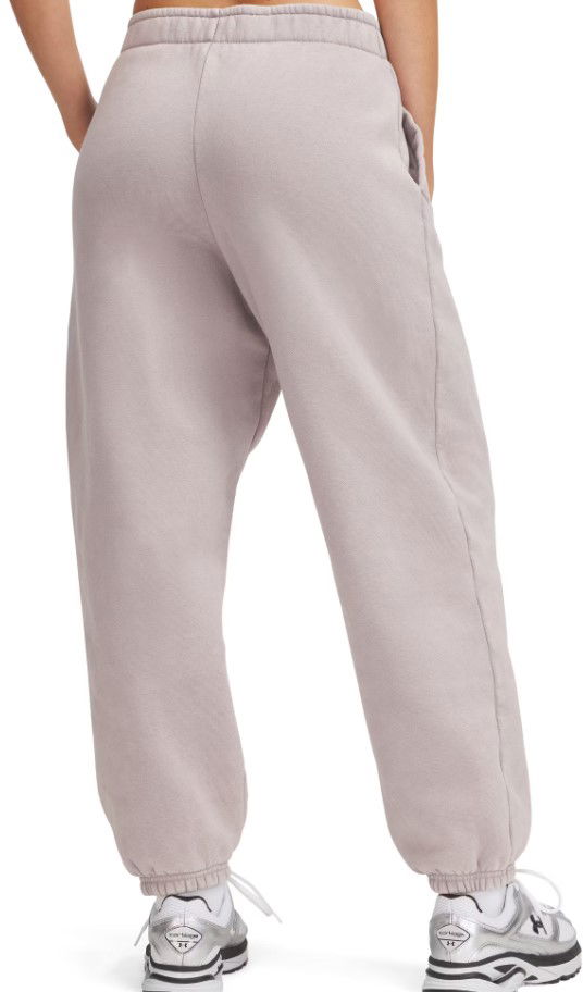 Joggingbukser Under Armour Under Armour Icon Fleece Oversized Pants Lilla | 1386488-015, 1