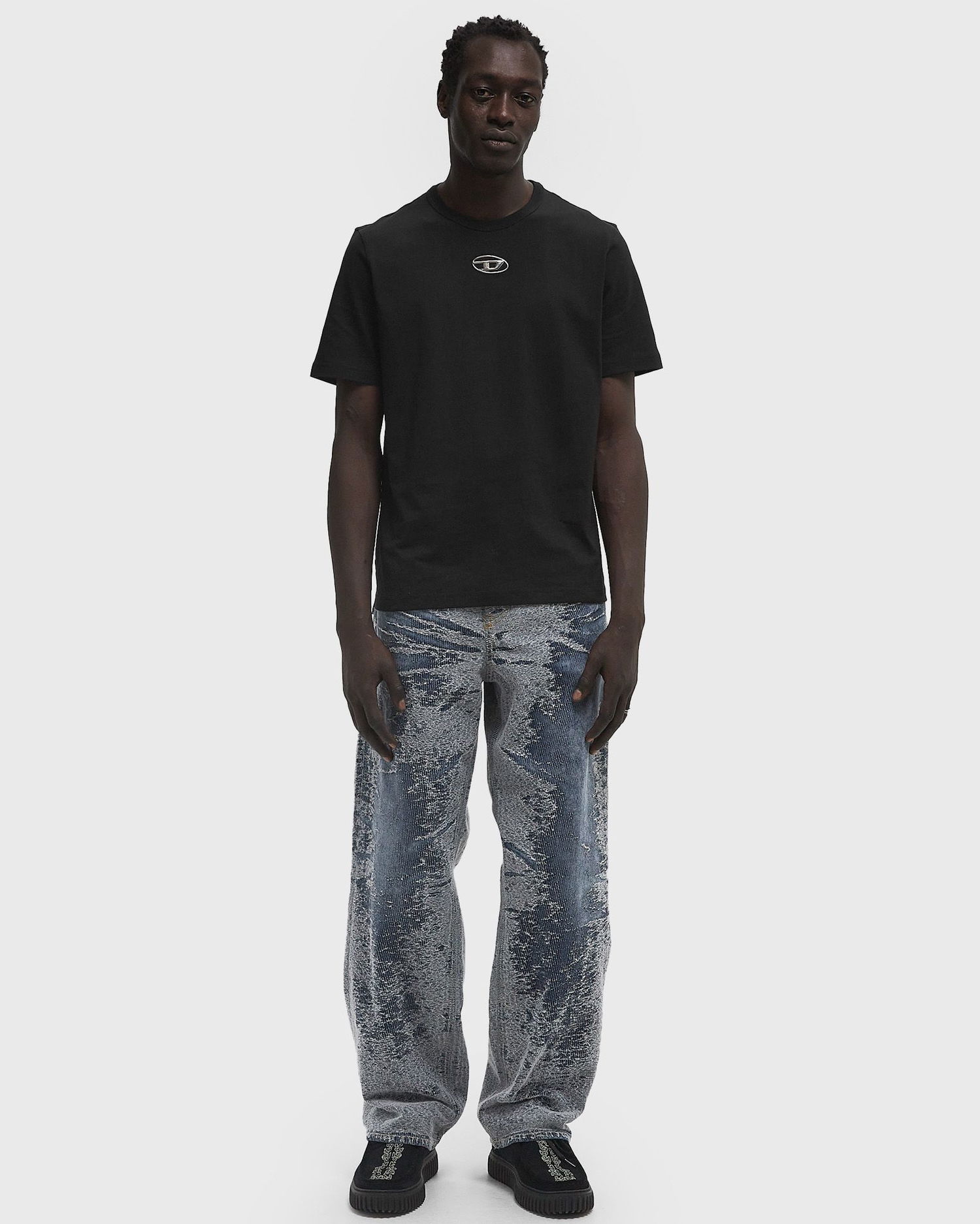 T-shirt Diesel T-ADJUST-OD T-Shirt Size XL Sort | A17880-0CLBR-9XX, 1