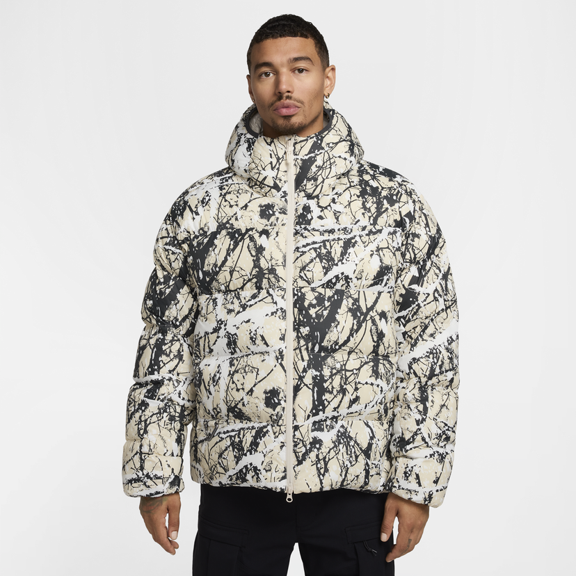 Puffer jakke Nike ACG Lunar Lake PrimaLoft Therma-FIT ADV Hooded Jacket Hvid | HF0033-104