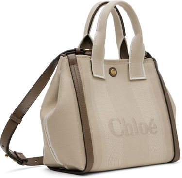 Mulepose CHLOÉ Chloé Small 'Chloé Carry' Tote Bag Beige | CHC25SS911O65, 2