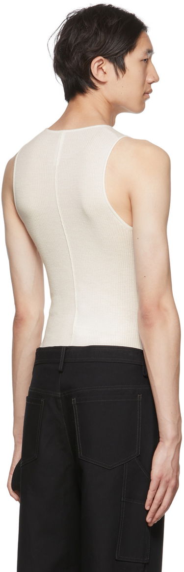 Tanktop Dion Lee Cutout Tank Top Hvid | C7089P22, 2