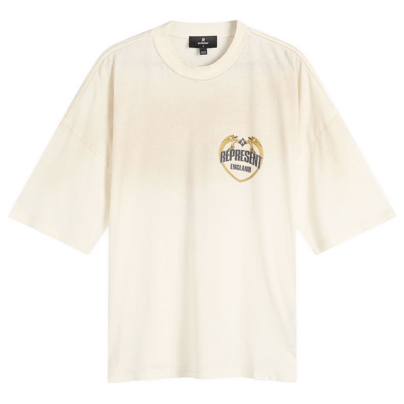 T-shirt Represent Clo Angel Border T-Shirt Beige | MLM100171-30