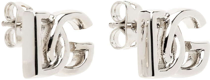 Øreringe Dolce & Gabbana Silver 'DG' Earrings Metalisk | WEP5L2W1111, 1