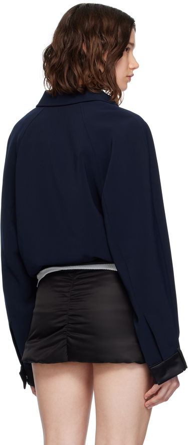 Jakke We11done We11done Waist Jacket Mørkeblå | WD-JK2-25-011-W-NV, 2