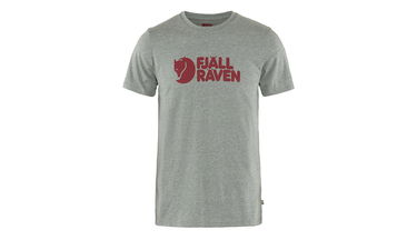 T-shirt FJÄLLRÄVEN Logo Grå | F87310-051, 0