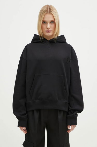 Sweatshirt JW Anderson JW Anderson Anchor Logo Hoodie Sort | JW0183.PG1631.999, 1