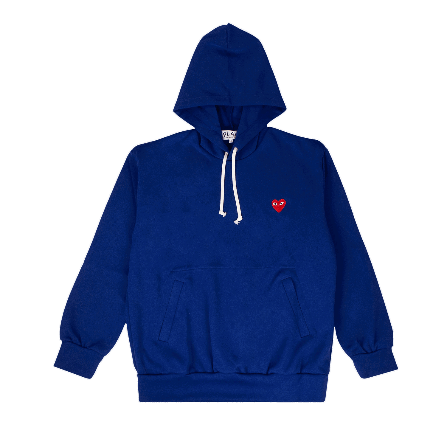 Sweatshirt Comme des Garçons Play Heart Hoodie Mørkeblå | az t172 051 2, 0