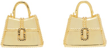 Øreringe Marc Jacobs Marc Jacobs 'The St. Marc' Handbag Earrings Metalisk | 2R3JER001J84, 0