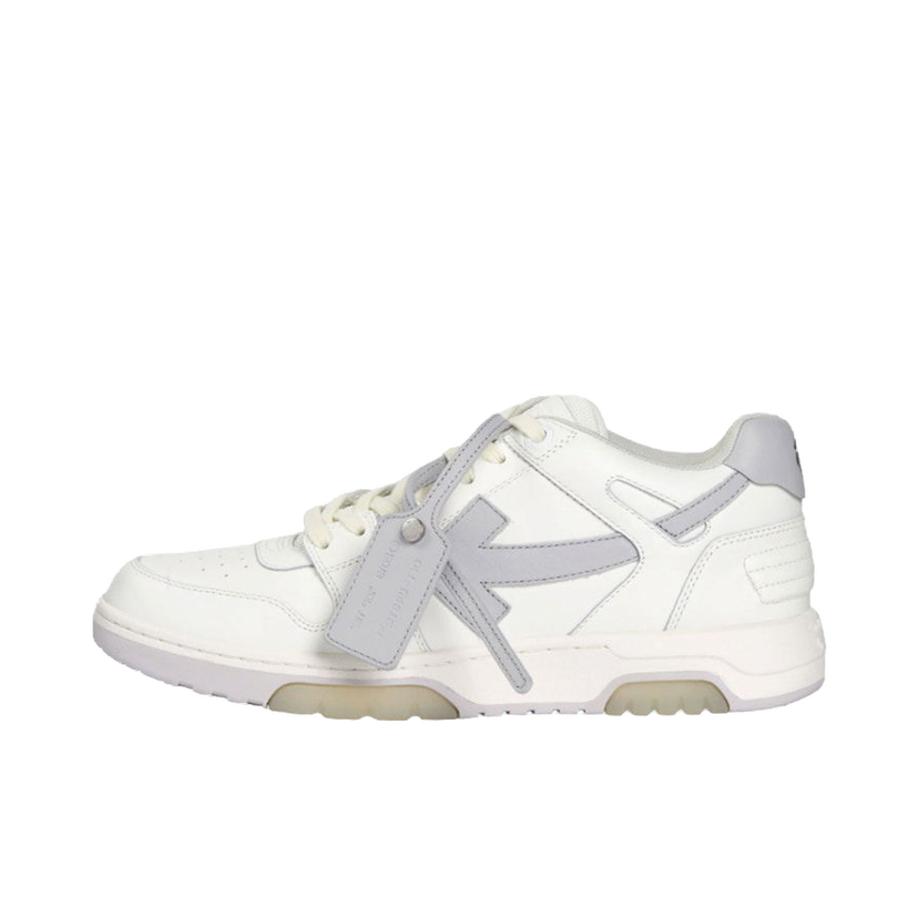 Sneakers og sko Off-White Out Of Office "OOO" Low Tops White Grey 2021 Hvid | OMIA189S21LEA0010109 / OMIA189F21LEA0010161