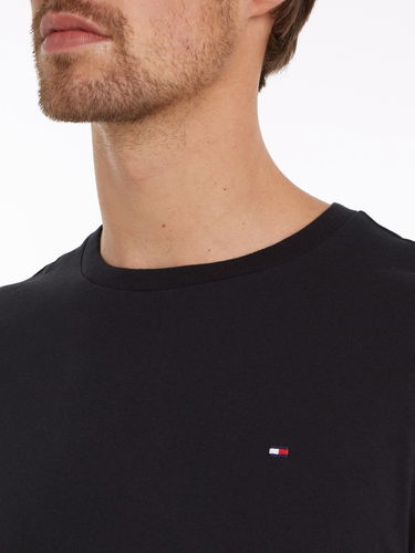 T-shirt Tommy Hilfiger Slim Fit T-shirt Sort | MW0MW37267BDS, 2