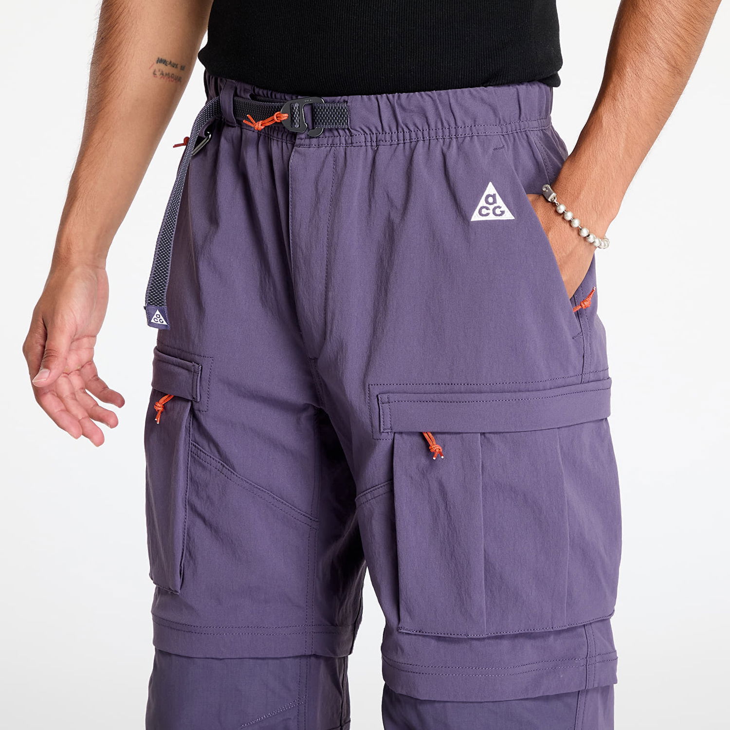 Cargo bukser Nike ACG "Smith Summit" Cargo Pants Dark Raisin/ Black/ Summit White Lilla | FN0428-573, 1