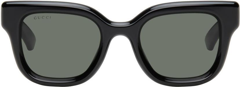Solbriller Gucci GG Big Square Sunglasses Sort | GG1828S-001