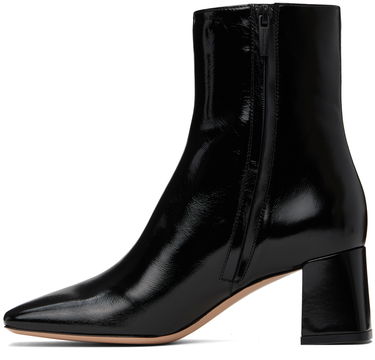 Sneakers og sko Gianvito Rossi Freeda Leather Ankle Boots Sort | G73028-55RIC-NUI, 2