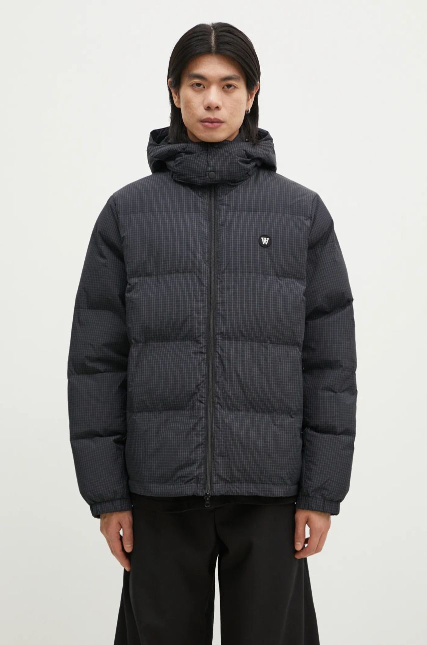 Puffer jakke WOOD WOOD Wood Wood Hen Ripstop Puffer Jacket Sort | 10325101.1629, 0
