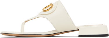 Tilbehør Valentino Valentino Garavani VLogo Signature Thong Sandals Hvid | 6W0S0LA9DSH, 2