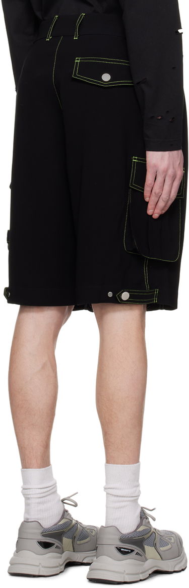 Shorts Feng Chen Wang Feng Chen Wang Contrast Stitch Cargo Shorts Sort | FMS15ST08, 2