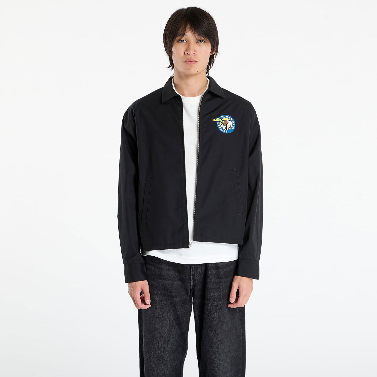 Jakke Human Made HUMAN MADE Drizzler Jacket Sort | HM30JK037BK, 0