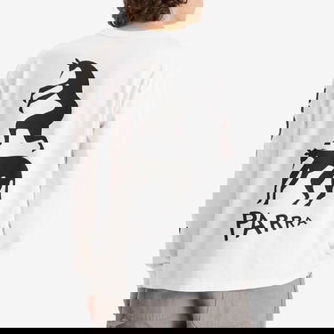 T-shirt By Parra Parra Long Sleeve T-Shirt There Will Be Discounts Hvid | 53430-WHT, 3