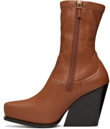 Sneakers og sko Stella McCartney Stella McCartney Cowboy Ankle Boots Brun | 810134W1IL0, 2