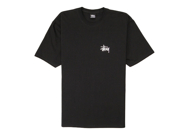 T-shirt Stüssy Basic T-Shirt Sort | 1904762-BLK / 1905000, 0
