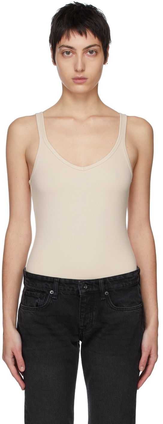 Krop rag & bone rag & bone Archetype Roxie Bodysuit Beige | WCW21H3001KL17, 0
