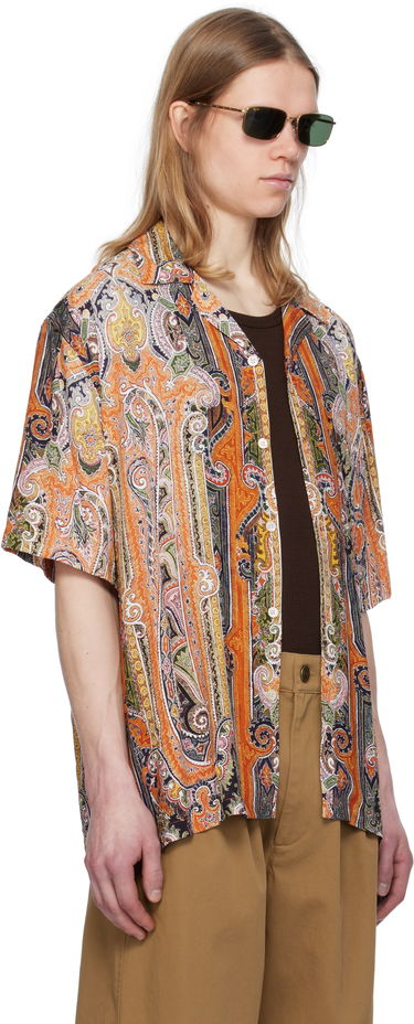 Skjorte ISABEL MARANT Isabel Marant Vazlo Paisley Shirt Orange | CH0236HA-C2I08H, 1