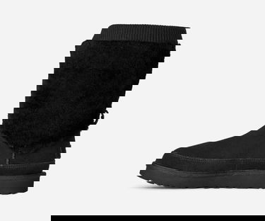Sneakers og sko UGG Classic Short Posy Boots Sort | 1174577-BLK, 2