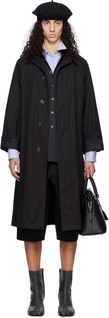 Trenchcoat Maison Margiela Maison Margiela Layered Trench Coat Sort | S50AH0137 M35354, 0