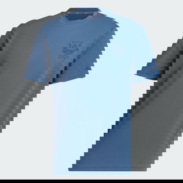 T-shirt adidas Performance Go-To Mock Tee Turkis | IU4431, 1