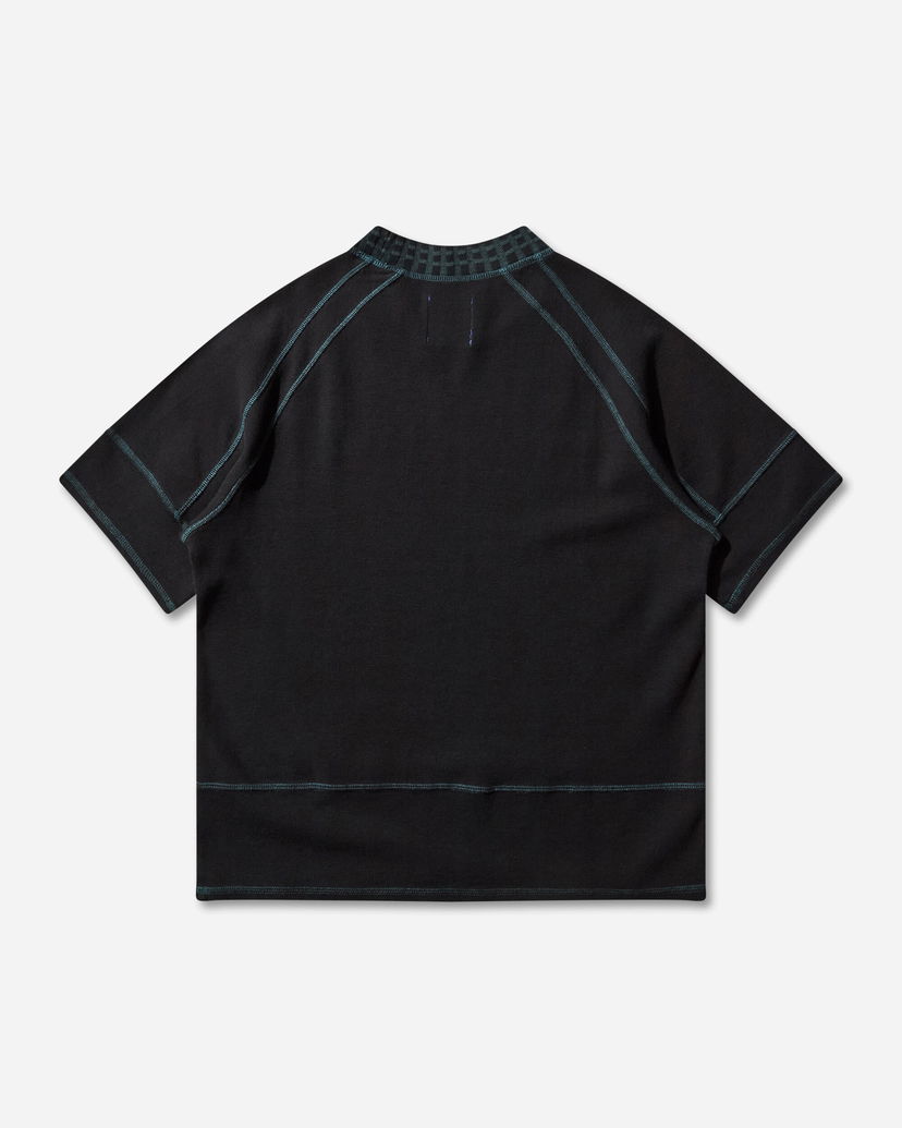 T-shirt Asics Novalis Tamarica Raglan Contrast Stitch Mock-Neck T-Shirt Sort | 2203A329-001