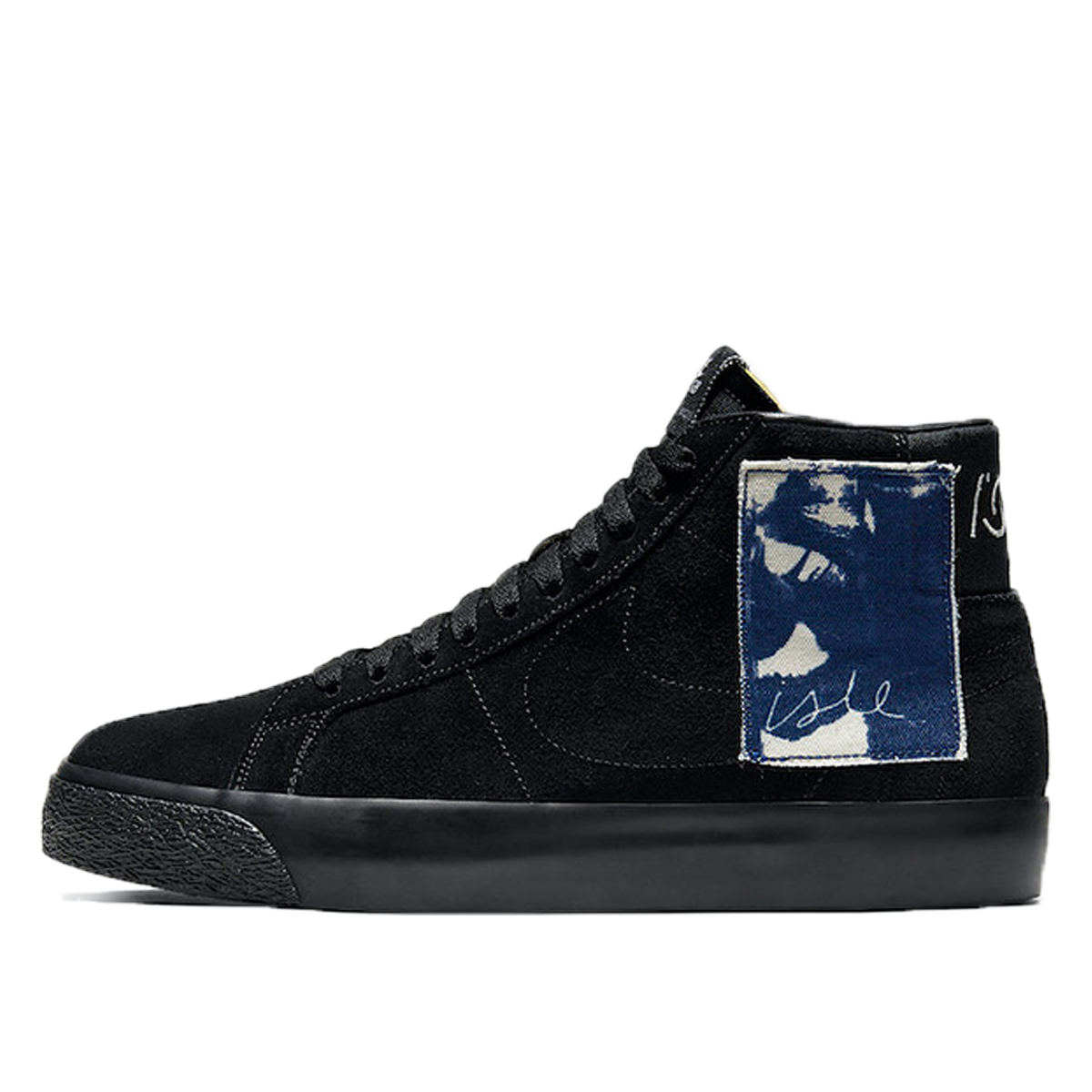Sneakers og sko Nike SB Isle Skateboards x Blazer Mid SB "Patch" Sort | CW2186-001, 0