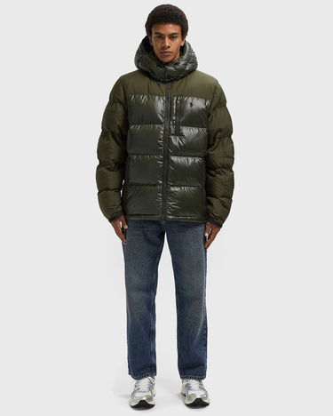 Puffer jakke Polo by Ralph Lauren Two-Tone Hooded Puffer Bomber Grøn | 710967786003, 1