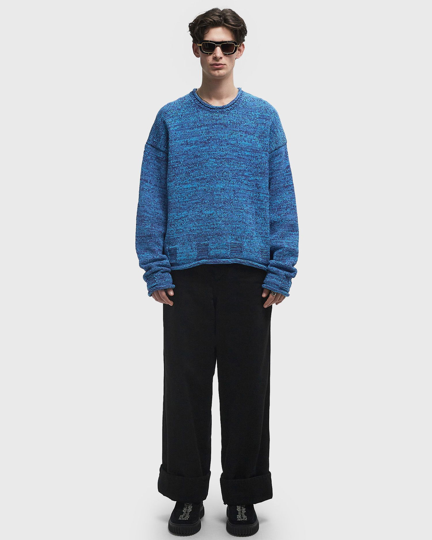 Bukser JW Anderson JW Anderson High Waist Wide Leg Trousers Sort | TR0387-PG1730-999, 1