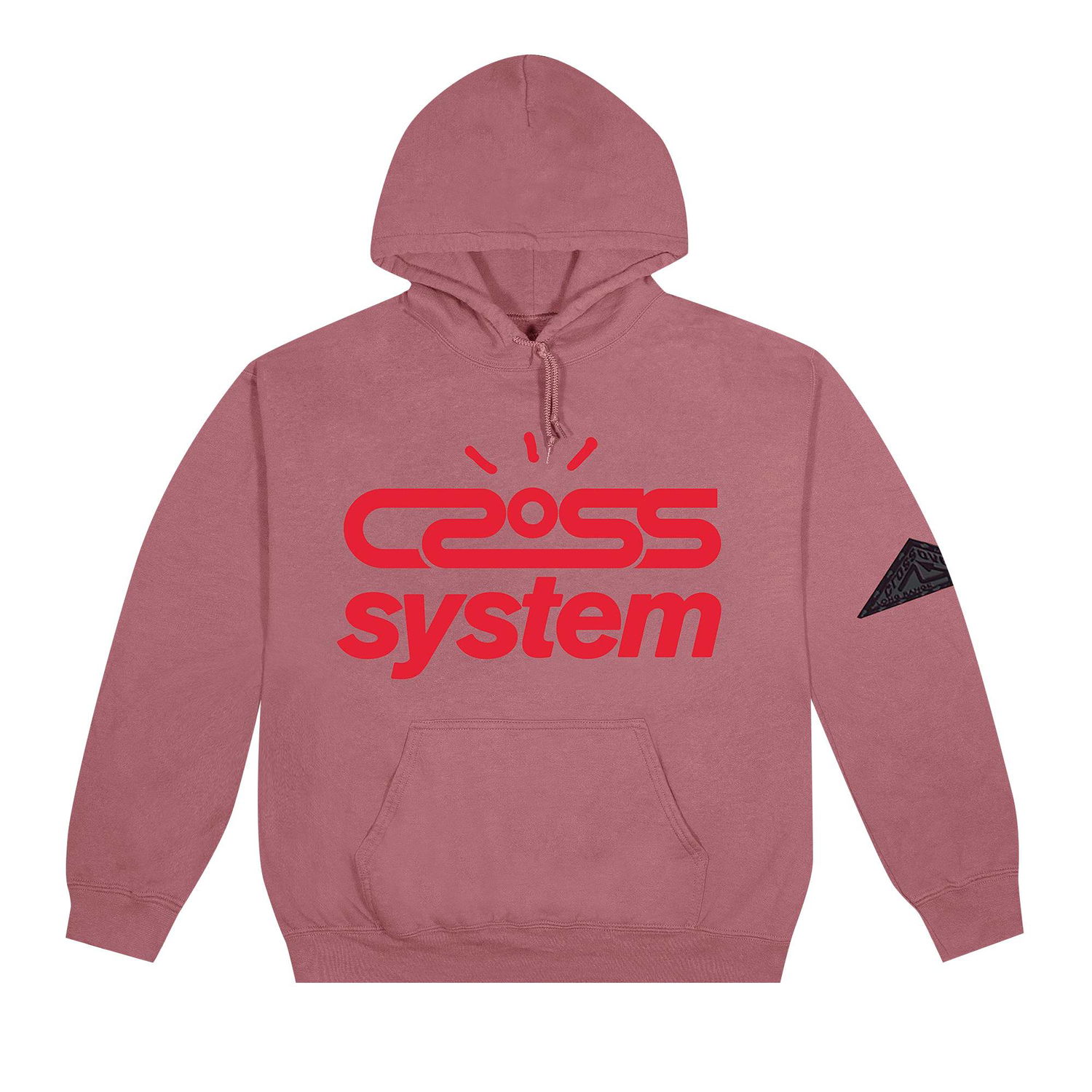 Sweatshirt Cactus Jack by Travis Scott Cross System Hoodie Lyserød | CJJ6 HS13 WASH, 1
