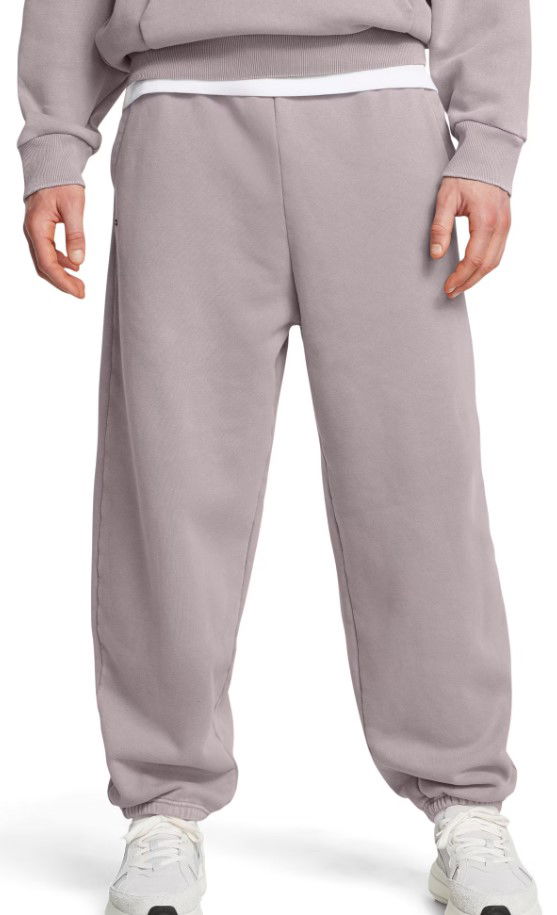 Joggingbukser Under Armour Under Armour Icon Fleece Wash Oversized Pants Lilla | 1386554-015