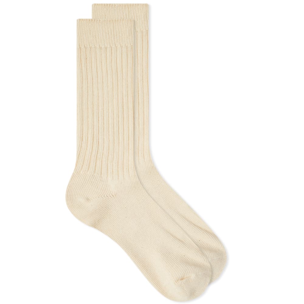 Sokker Snow Peak Recycled Cotton Sock Beige | AC-22SU004-EC, 0