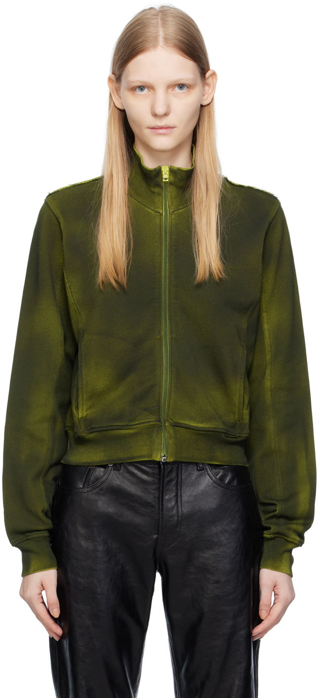 Jakke Acne Studios Dyed Track Grøn | AI0136-, 0